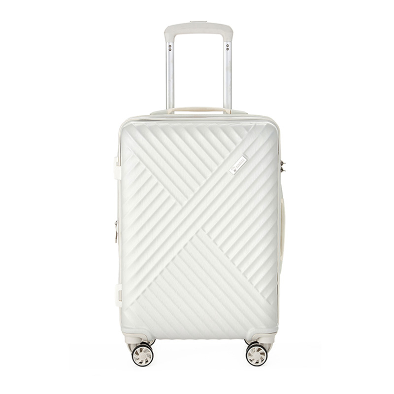 皇冠crown时尚拉杆箱cf2010a20寸奶白色