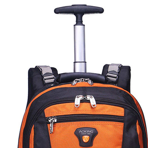 奥王aoking 中号 拉杆包旅行双肩包商务登机大容量拉杆背包 hl820