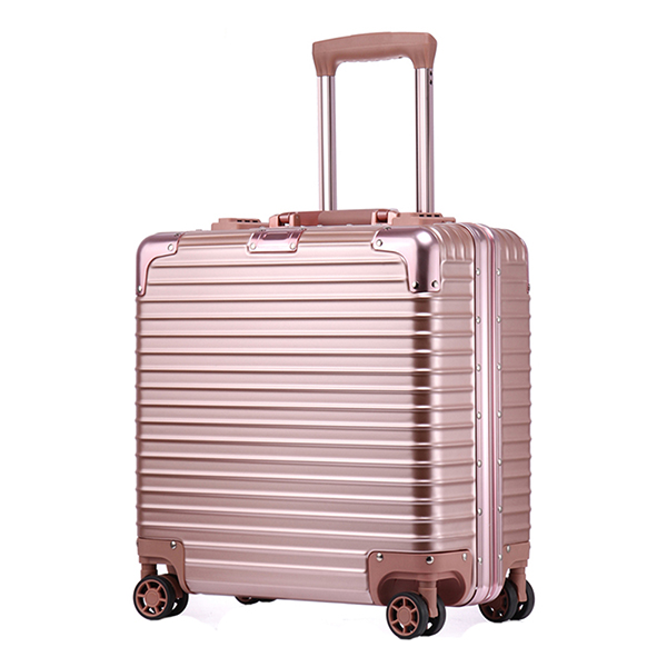 美纳途商务多功能铝框拉杆箱x1918寸