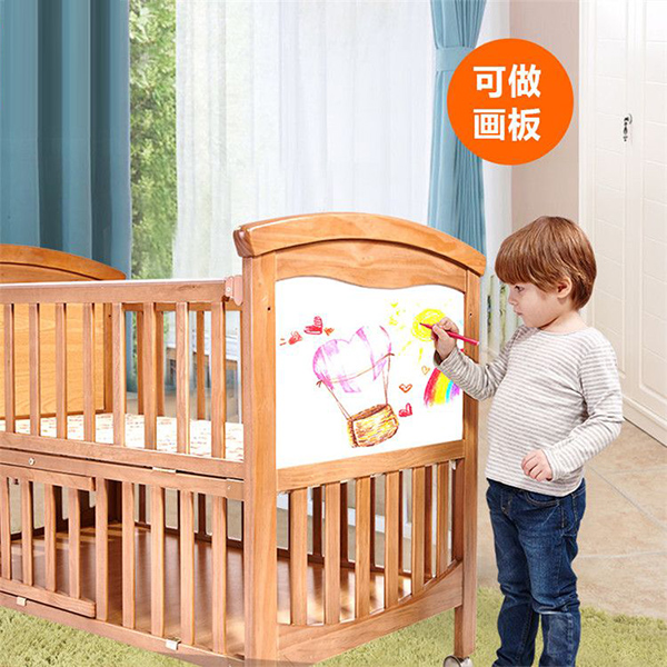 荟智 多功能实木婴儿床 hmc760