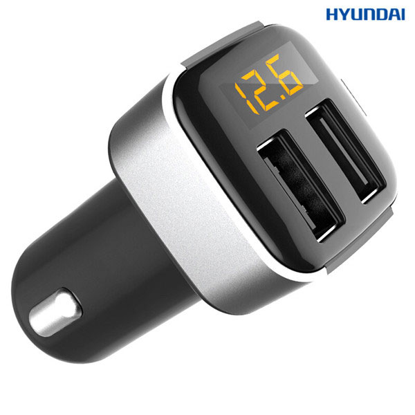 知音商城 汽车用品 车载电器 电源 现代(hyundai)车载充电器 双usb