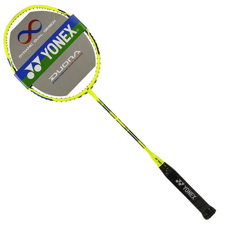 尤尼克斯yone 羽毛球拍 双刃duora55闪黄