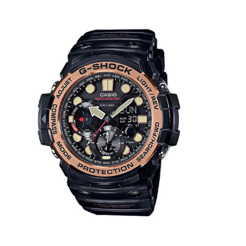 卡西欧(casio)手表 g-shock 航海系列 男士防震夜光指南针运动手表