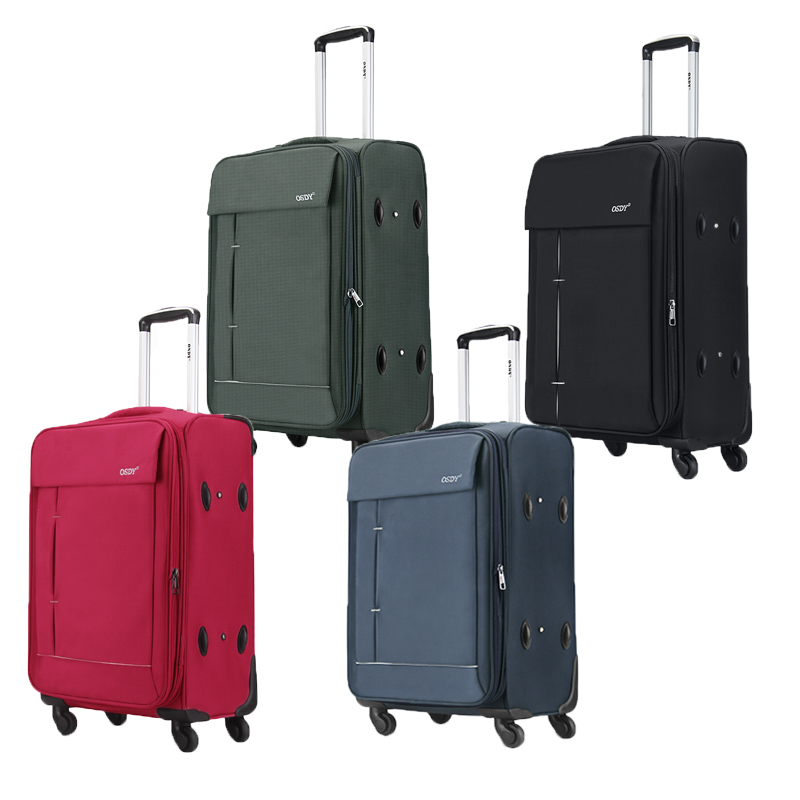 osdy拉杆箱帆布箱行李箱旅行箱万向轮拉链箱登机箱 24寸 o-f1