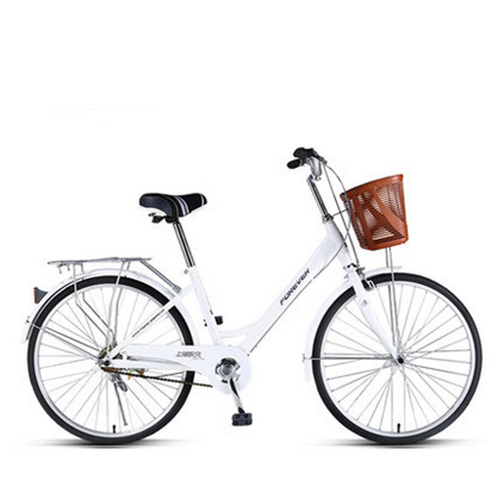 永久自行车24寸单车成人男女式淑女城市骑行复古通勤车 梦里水乡