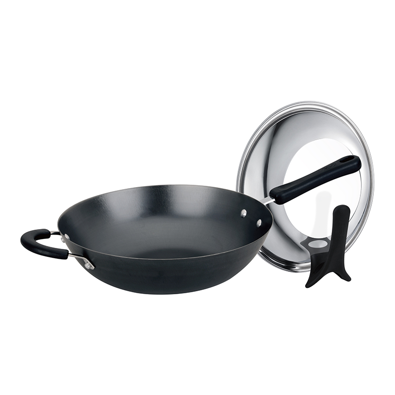 爱仕达铸铁锈不了炒锅cf32b1yj