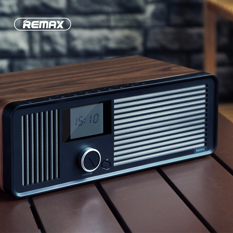 睿量/remax 复古手机蓝牙音响 fm收音机 usb蓝牙音箱批发