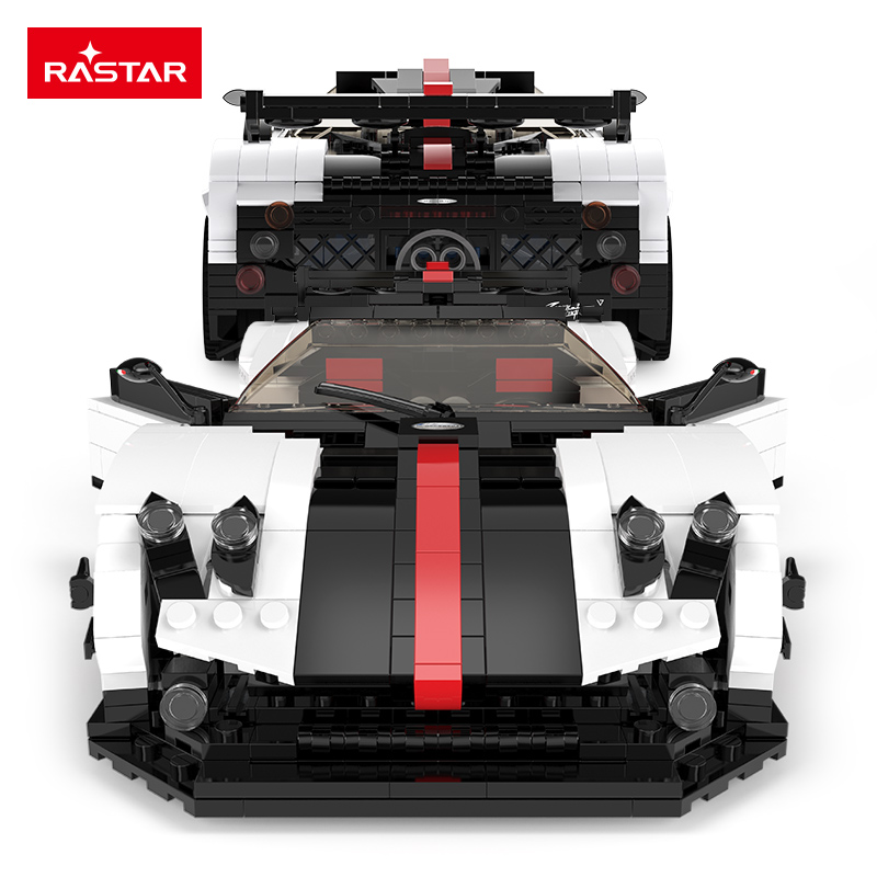 星辉rastar116积木车帕加尼无遥控功能玩具车98200