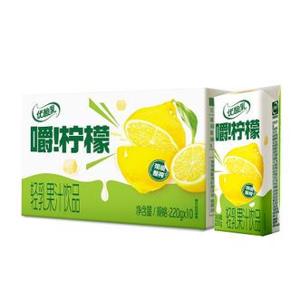 伊利  优酸乳嚼柠檬 柠檬味牛奶饮品含乳饮料 220ml*10盒
