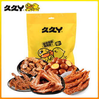 久久丫  卤味零食大礼包肉肉大集合350g