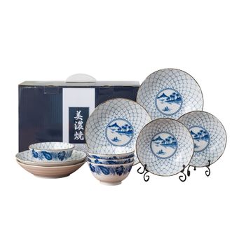 美浓烧（Mino Yaki）  XR-6-10T 十件套