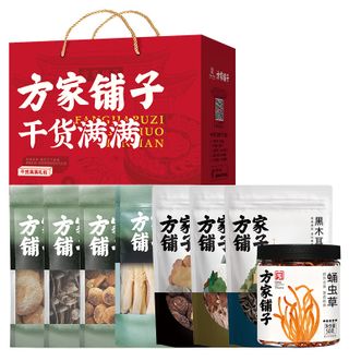 方家铺子  山川盛宴菌菇礼盒962g/盒