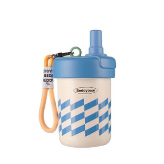 杯具熊（beddybear）   保温杯316不锈钢内胆吸管杯450ML户外便携车载水杯果萃保温杯—多瑙河