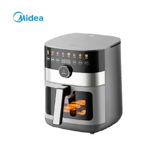 美的/Midea  空气炸锅炎烤王系列家用6.5L免翻面智能可视电炸锅  新品  KZC6584