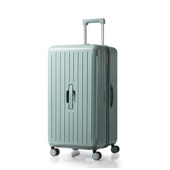 美旅/American Tourister  24英寸深仓拉杆箱 多彩旅行箱果冻箱蓝灰色BB5*45008
