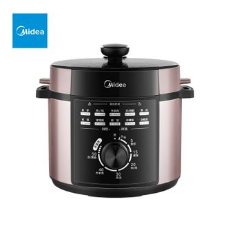 美的/Midea  电压力锅 旋钮简易操作 金属外壳（MY-E501）