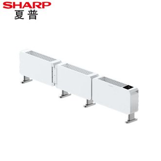 夏普/Sharp  踢脚线取暖器石墨烯全屋速热电暖器雾化加湿远红外5D仿真火焰壁炉电暖气遥控智能轻音浴室烤火炉 【三折叠怎么折都有面】HX-BR226C-T