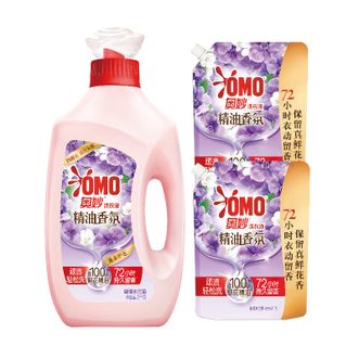 奥妙  精油香氛大师调香洗衣液幽莲木兰香8斤（2KG+1KG*2）