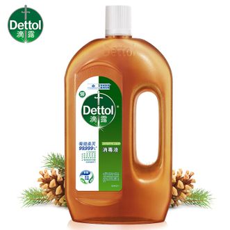 滴露/Dettol  消毒液1.2L 衣物除菌液家居宠物环境地板杀菌除螨