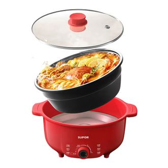 苏泊尔（SUPOR）  5L 家用多功能锅分体式可拆洗不粘电热锅多用途锅 H50YK757