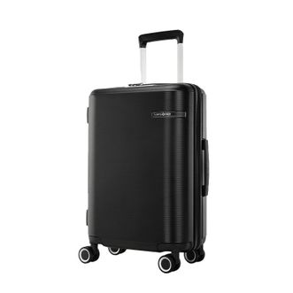 新秀丽/Samsonite  经典条纹行李箱休闲拉杆箱 时尚商务差旅密码箱子旅行箱 20英寸