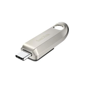 闪迪/SanDisk  Type-C USB3.2高速手机U盘 全金属优盘CZ75 读速高达400MB/s 数据恢复安全加密闪存盘