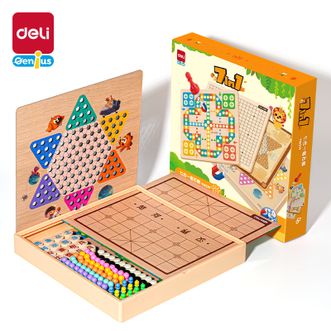 得力/deli  七合一多功能磁石游戏棋 YW219