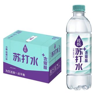 可口可乐  纯悦含烟酸苏打水-柑橘口味 450ml,15瓶装