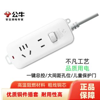 公牛（BULL）  插座排插 上下双挂钩S1110