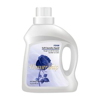 花卉诗/Flower ship  持久香氛洗衣液2L 蓝色妖姬香水洗衣液深层去污去渍柔顺护衣留香持久