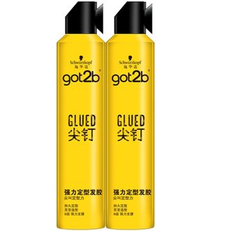 施华蔻  got2b定型发胶250ml2瓶装  6级持久定型 可塑性强 百变发型 干爽蓬松质感