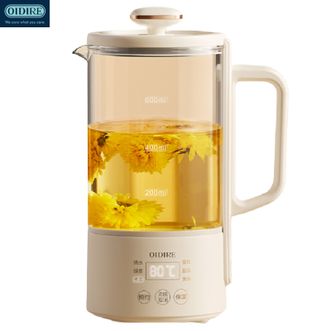 OIDIRE  0.6L养生壶电水壶煮茶壶养生杯 家用电器烧水壶果茶花茶壶煮茶器电开水壶电热水壶ODI-YSH41