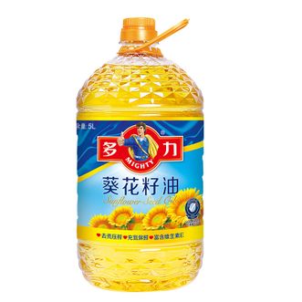 多力/Mighty  食用油葵花籽油5L含维生素E