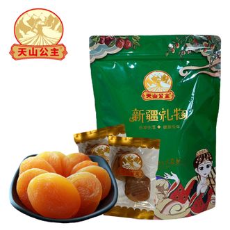 天山公主  无核杏脯278g/袋软糯酸甜可口杏干蜜饯零食独立小包装新疆特产