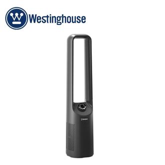 西屋/Westinghouse  无叶风扇广角送风自然循环风三档风速12H定时离心式风轮远程遥控轻音低噪 灰色款 WTH-WY312