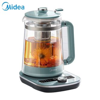 美的/Midea  1.5L养生壶煮茶器316母婴级材质电水壶1500W大功率烧水壶炖煮壶MK-YS01-I
