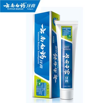 云南白药  牙膏薄荷清爽型100g清新口气护龈清洁