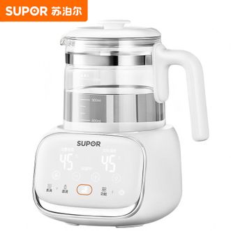 苏泊尔/Supor  调奶器  婴儿冲奶母婴专用玻璃恒温水壶保温恒温壶  BW08A