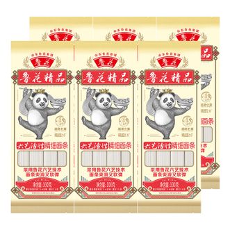 鲁花  精品六艺活性精细面条挂面 300g*6袋