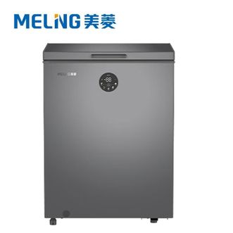 美菱/MELNG  BC/BD-141DTECX 大眼电控141L单温家用冰柜减霜直冷一级能效-40°速冻电子控温彩钢面板