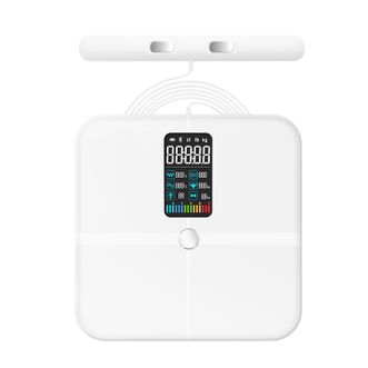 沃莱/ICOMON  体脂秤高精准八电极智能体重秤可充电健身房专用电子秤自有APP人体健康数据监测体脂仪FI2001B