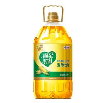 福临门  福至心礼黄金产地玉米油5L