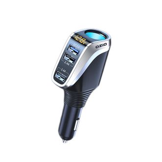奥舒尔（OZIO）  车载充电器QC3.0快充款一拖三