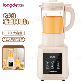 龙的（longde）  多功能破壁料理机 家用多功能可预约高速破壁豆浆机五谷杂粮破壁机