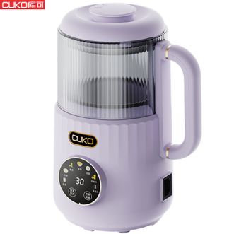 CUKO  1.2L轻音破壁机豆浆机 家用多功能免过滤预约料理机果蔬汁榨汁机果汁机早餐机米糊辅食机搅拌机CUKO-DJ01紫色