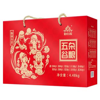 柴火大院  福禄寿喜4.48kg红色杂粮礼盒