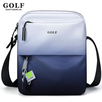 GOLF  斜挎包男女渐变休闲运动包通勤ipad手机包防泼水旅游包单肩包 D341979