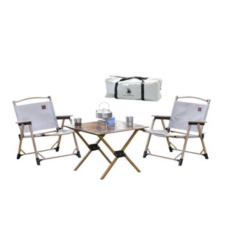 徽羚羊  克米特一桌两椅 套装+拎袋