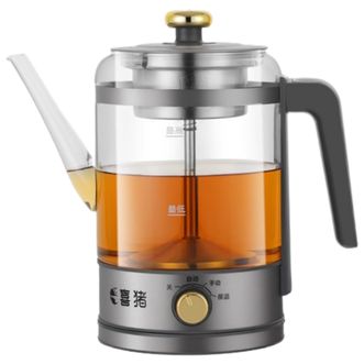 喜猪  煮茶器电茶炉家用蒸茶壶养生壶办公室喷淋蒸汽煮茶壶2025新款