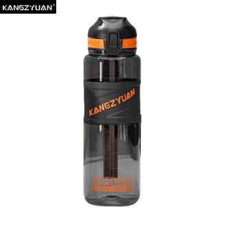 康知缘/KANGZYUAN  幻影护卫舰运动水杯1000mL tritan大容量水杯塑料杯 黑色